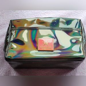 Jeffree Star Holographic Gray Makeup Cosmetic Bag